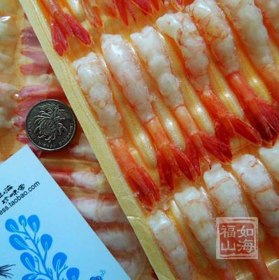 北極甜蝦刺身 高品質日式料理食材的工廠直供選擇